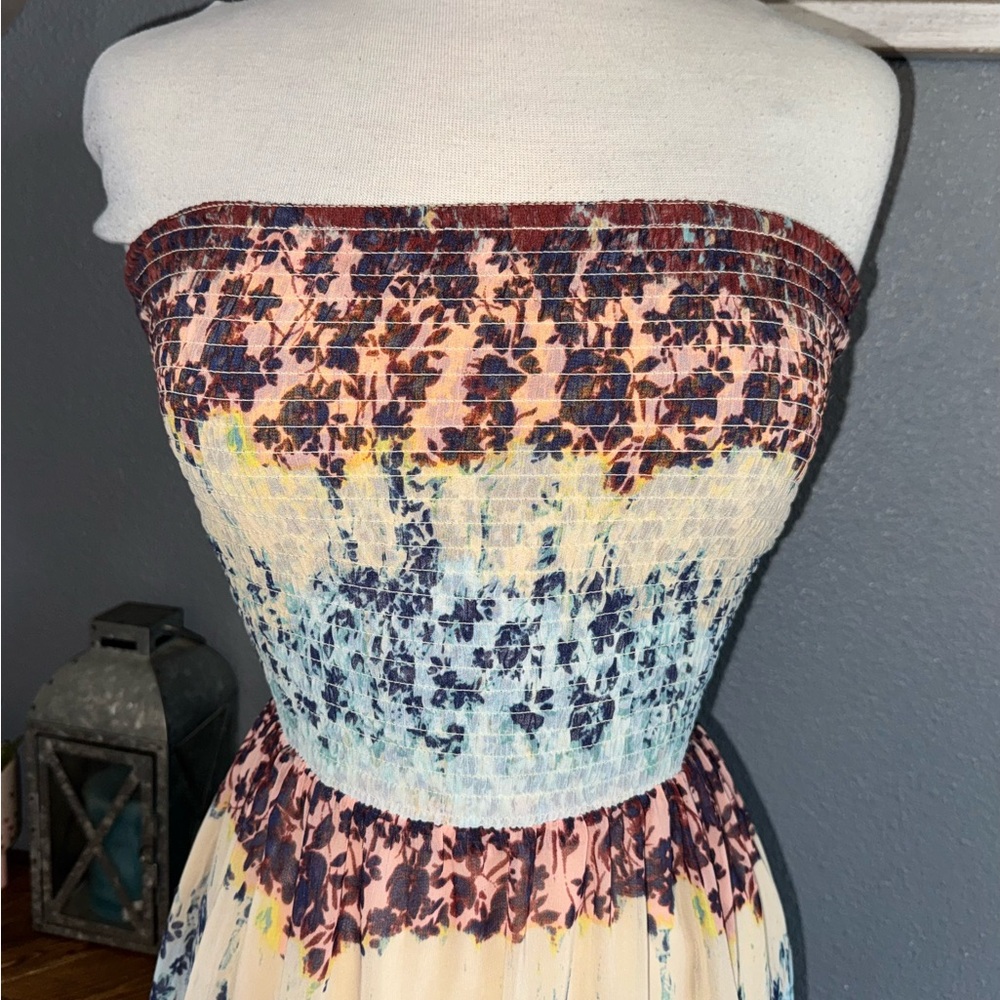 Bebe Strapless SunDress - Picture 2 of 5